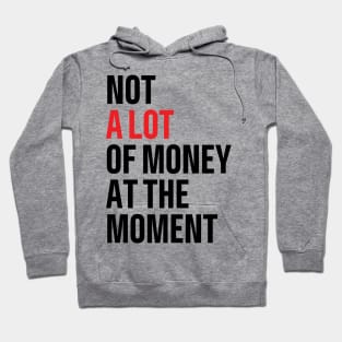 not a lot of money at the moment Hoodie